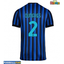 Inter Milan Denzel Dumfries #2 Heimtrikot 2025-26 Kurzarm